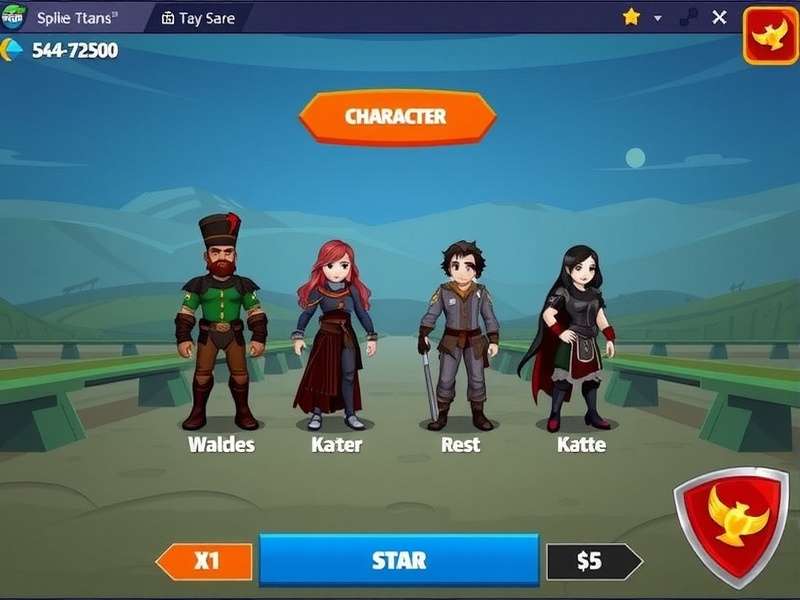 Spike Titans India Character Selection